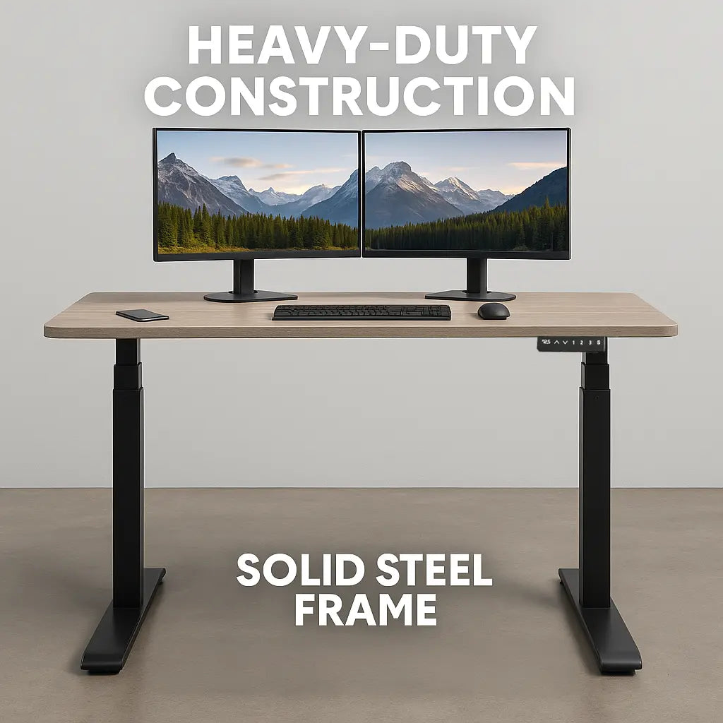Heavy Duty Adjustable Smart Steel Desk