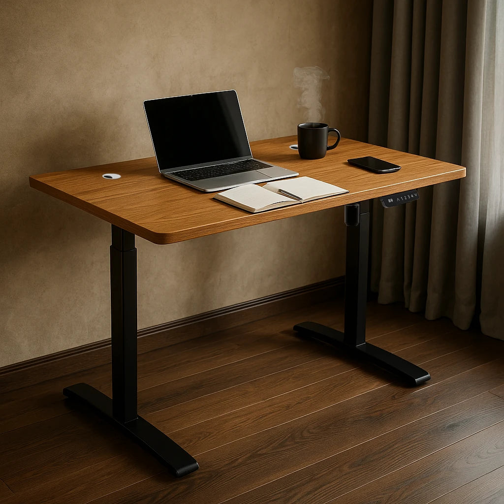 SmartLift Core - Bamboo - 2 Stage Adjustable Electric Standing Desk