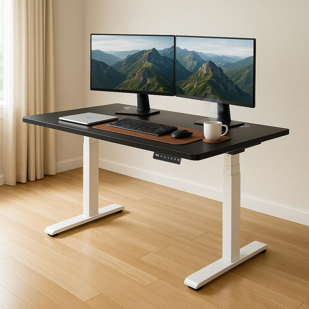 SmartLift Pro - Black - 3 Stage Adjustable Electric Standing Desk