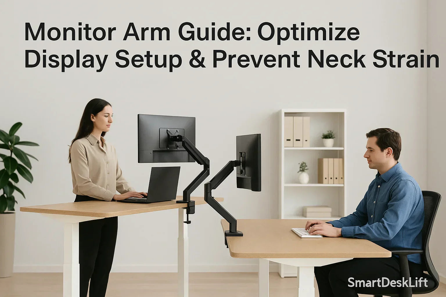 Monitor Arm Guide: Optimize Display Setup &amp; Prevent Neck Strain