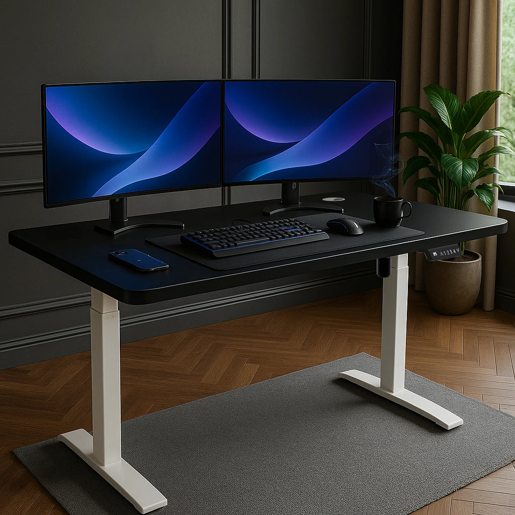 SmartLift Core - Black - 2 Stage Adjustable Electric Standing Desk