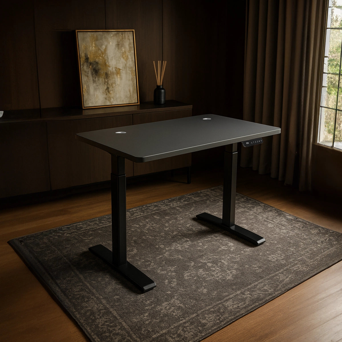 SmartLift Core - Anthracite - 2 Stage Adjustable Electric Standing Desk