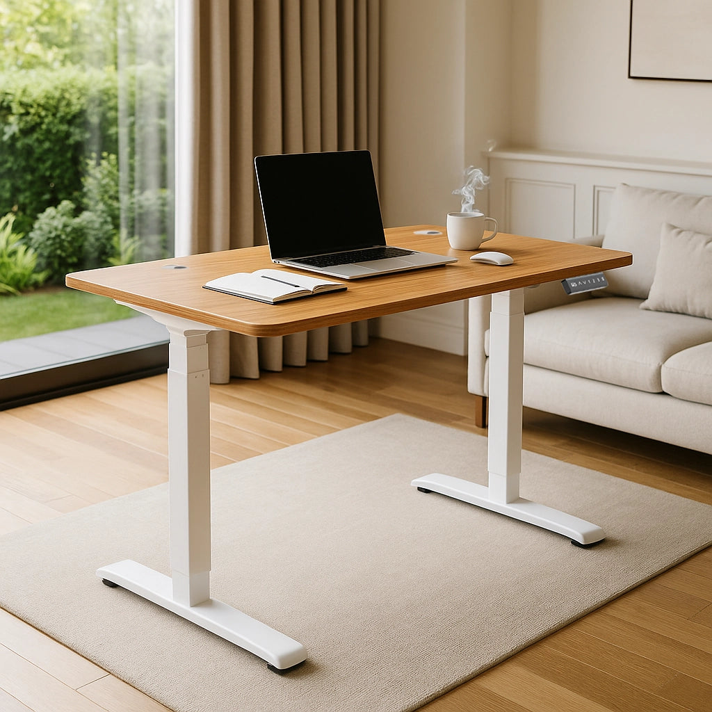 SmartLift Pro - Bamboo- 3 Stage Adjustable Electric Standing Desk
